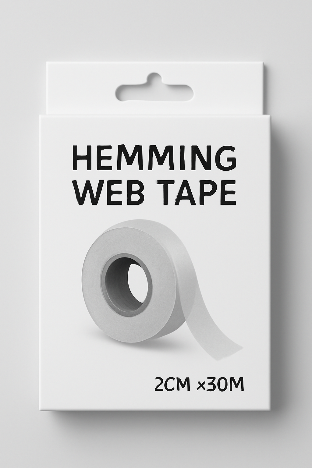 Iron-On Hot Melt Adhesive Hem Tape For Garment.